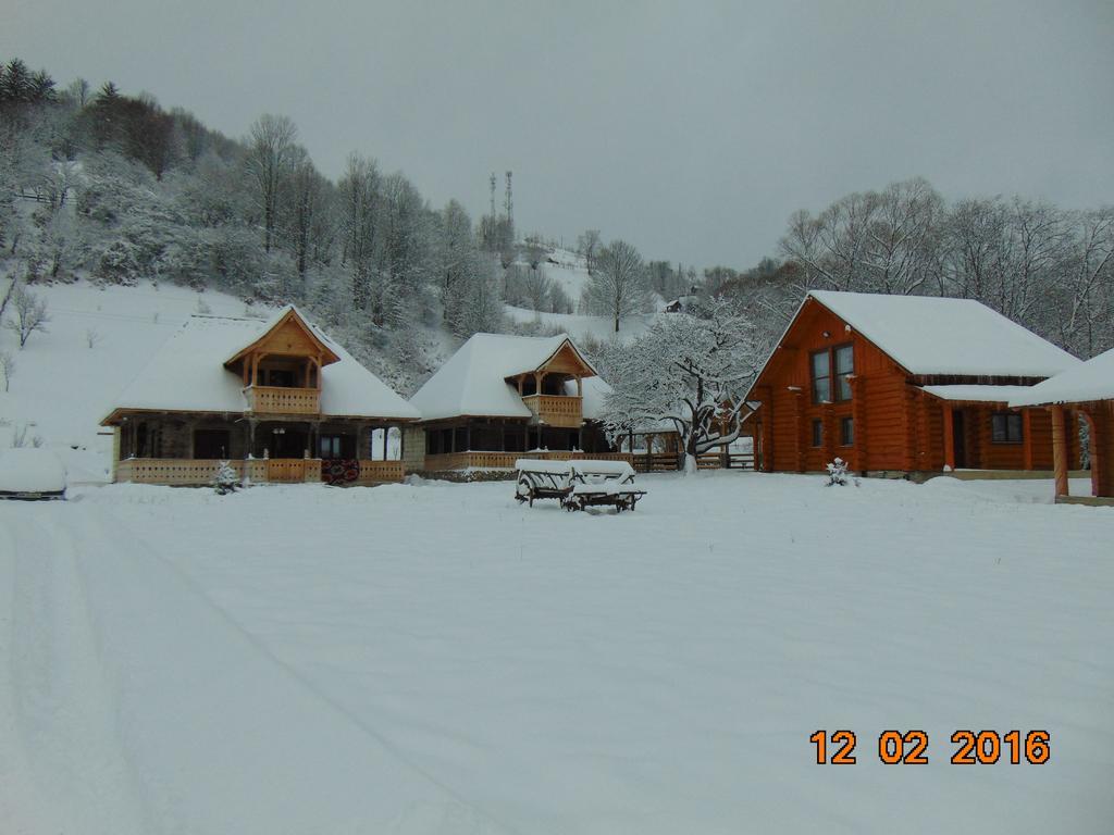 Casutele Din Moisei Hotel Exterior foto
